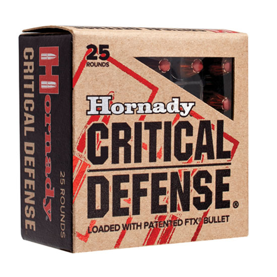 HORN CRITICAL DEFENSE 9X18MAK 95GR FTX 25/10 - Sale